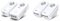 TP-Link WLAN Powerline Adapter Triple Set (Dualband WLAN 1200Mbit/s, AV1300 Powerline, Steckdose, WiFi Clone, MU-MIMO, 4 Gigabit Ports, Plug&Play, ideal für HD-Streaming, App Kontrolle)