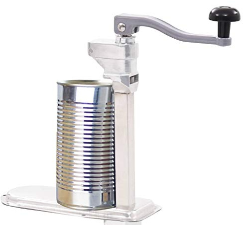 Ksodgun Ouvre-boîte de conserve Argenté 70 cm Aluminium et inox Ouvre-boîte de Conserve Ouvre-boîte Professionnel
