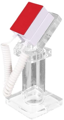 Veemoon Acrylic Theft Phone Stand Security Chain for Display Sturdy Mobile Phone Holder for Table Use