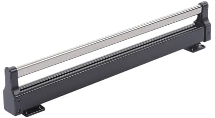 ANXJLEO Ausziehbare Hosenbügel Platzsparend, Ausziehbare Kleiderstange,Verstellbarer Kleiderschrank Teleskopstange Kleiderstange zum Aufhängen von Kleidung, Hosen und Krawatten (Schwarz, 40cm)