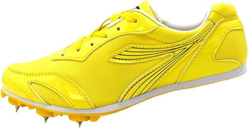 HENXUE Laufspikes Für Kinder, Leichtathletik-Spike-Schuhe, Leichtathletik-Spikes Für Mädchen, Leichtathletik-Spikes Für Damen, Atmungsaktiv, Leicht, Atmungsaktiv, Unisex-Erwachsene,003,33