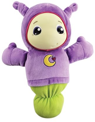 Cefa Toys - Oruguita Musical Morada Playskool, Peluche Diseñado para Bebés, Calma y Promueve el Sueño, Estimula el Desarrollo Sensorial, Reproduce 6 Melodías de Cuna, A Partir de 0 Meses