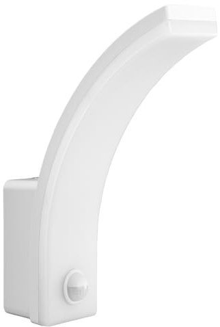 Maclean MCE512 Aplique LED con Sensor de Movimiento y Crepuscular, Iluminación de Pared para Interior y Exterior, Lámpara 20W, IP65 Resistente al Agua, 2000lm, Blanco Neutro 4000K