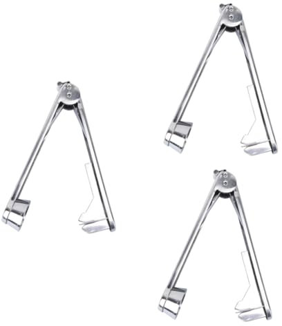 Amosfun 3 Stk Entkerner Für Kirschen Grubenentferner Gummiballmaschine Küchengerät Obst Ananasentkerner Fruchtkerne Antiker Pitter Füllung Für Ananaskuchen Kirschentkerner Corer Silver