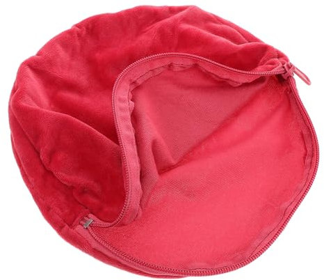 FRCOLOR Runder Gestrickter Wärmflaschenbezug aus Flanell Wiederverwendbares Kühland Wärmepack Thermoflaschenbezug Wärmflaschenschutz Kältetherapiebezug