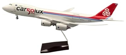 Metallflugzeugmodell Druckguss 47CM Für Boeing B747-8F 747 Schmücken Flugzeug Luxemburg Fracht Flugzeug Modell Harz Flugzeug Metall Modell Wohnkultur Sammeln Oder Verschenken