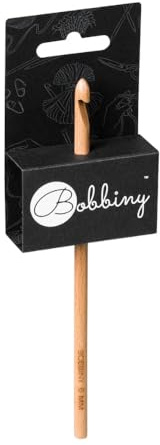 Bobbiny Häkelnadel Buchenholz Länge 17 cm Stärke 4-16 mm Array