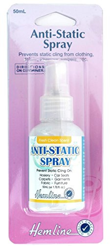Hemline H814 | Antistatisk spray 50 ml förhindrar statisk fästning