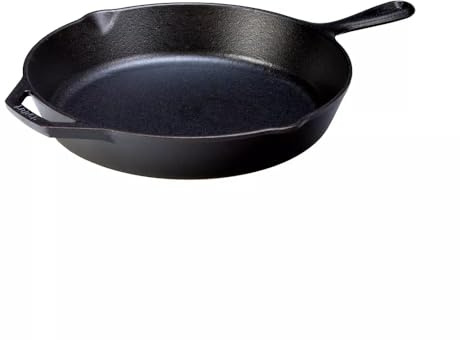 Lodge Mfg L10SK3 Logic Skillet, Seasoned Cast Iron, 12''