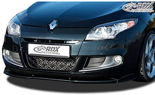 RDX Spoiler delantero Megane 3 GT/GT-Line 2011+ Alerón delantero frontal VARIO-X