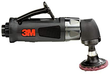 Cubitron II Disc Sander - Pneumatic Sander For Metal, Wood and Composites - Dual Mount - Air Powered Sander - Grinding, Finishing, Sanding - 1/2 Horsepower - 2' - 20231