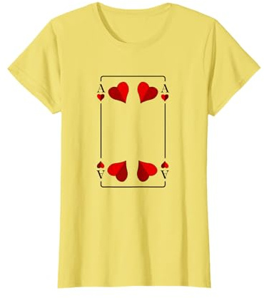 Herz Sau Ass Kartenspiel Schafkopf Watten Spielkarte T-Shirt