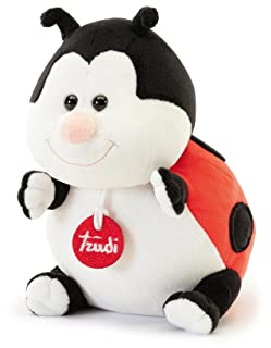 Trudi Coccinelle Molly Peluche Mascottes et Animaux de la Ferme. Cadeau Anniversaire et fête des mères | 13x20x17cm Taille S | Animaux de la Ferme | modèle 23560
