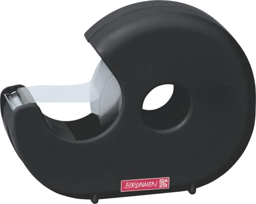 Brunnen Klebebandabroller Handabroller Colour Code inkl. Rolle (schwarz)