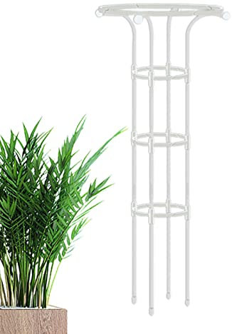 delr Rankgitter für Kletterpflanzen für den Innenbereich – Garten Obelisk Spalier | Tragbare Heringe für Kletterpflanzen, Blumen