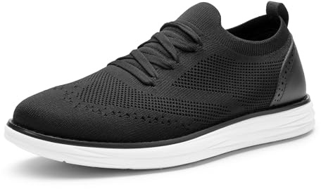 Bruno Marc Zapatos Cordones Verano Vestir Hombre | Upper Punto Transpirable, Puesta Sin Esfuerzo, Entresuela EVA, Suela MD Ligera, Estilo Diario
