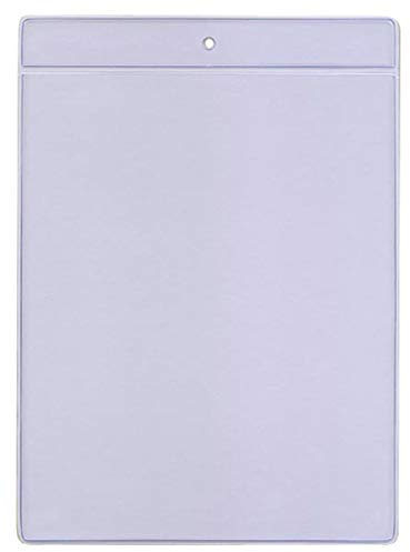 50/100 DIN A6 Prospekthüllen Klarsichthüllen Klarsichtfolie Prospekthülle Klarsicht 105x148 mm 100 Stück (100)