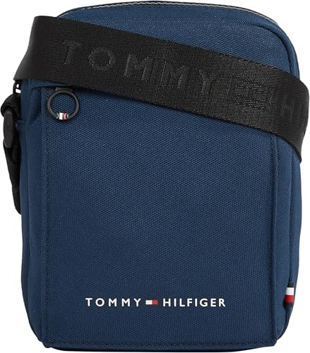 Tommy Hilfiger Herren Element Shoulder Bag Handtasche, Storm Surge