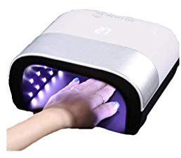 CHFYIJYHM Lampada for Unghie - Lampada for Asciugatura Gel a LED, impostazione Timer Lampada fotopolimerizzante for Gel e Smalto Normale, Strumenti for Manicure Design Popolare for Nail Art