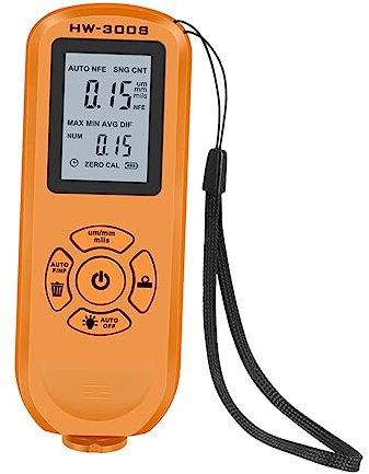 Anneome 1satz Coating Thickness Gauge Für Tragbarer Lackdickenmesser Geeignet Für Fahrzeuglack Und Mehr Präzise Messungen Für Effektive Qualitätskontrolle