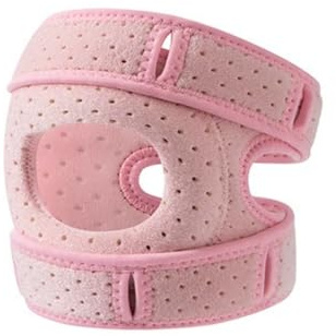 MEIION ReliveX Patella Knie Brace Kompressions Kniebandage für Patella, atmungsaktiv und leicht, ideal zur Gymübungen und beim Laufen, für schwache und instabile Knie