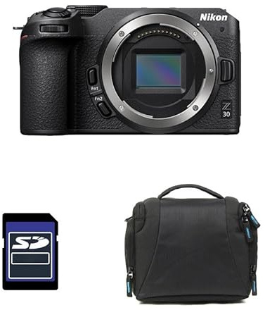 Kit Photo Personnalisé crée à l'aide de NIKON Z30 Nu + Sac + Carte SD 8 Go | Garantie 3 ans offerte. Provenance France. Emballage securisé. Livré avec Facture dont TVA.