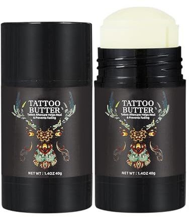 Crema per tatuaggi, balsamo per la cura del tatuaggio, per prima/durante/dopo il tatuaggio, per tatuaggi freschi e vecchi, delicato e veloce assorbimento, crema per tatuaggi migliorata