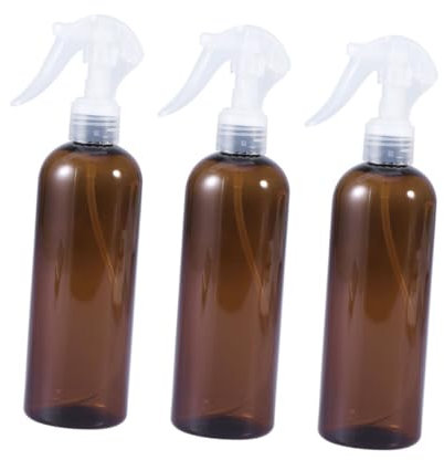 BESTYASH Botella de Spray de Plástico 300ml para Peluquería, 3 Piezas