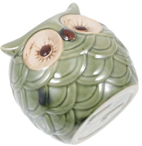 TOYANDONA Coppa da Cocktail in Ceramica Design Gufo Creativo, Tazza Elegante per Bere Vino e Cocktail, Bicchiere Decorativo per Feste e Regalo Originale