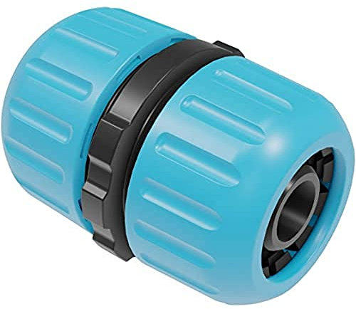 Cellfast Parte di riparazione, connettore per tubo flessibile BASIC da 1/2 (12,5 mm), 2 attacchi per tubi, montaggio facile, plastica ABS, 51-100H