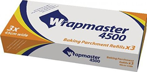 Wrapmaster Baking Parchment Refill Rolls 450mm x 50m - 21C32 - 3 Pack