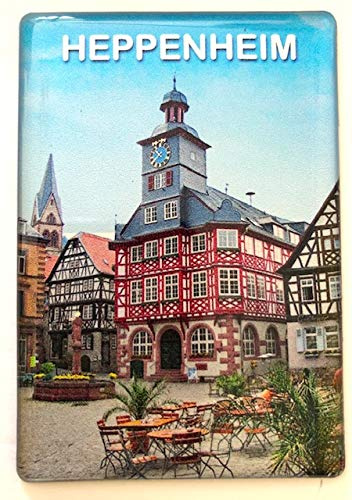 Heppenheim, Deutschland Souvenir-Kühlschrankmagnet Fridge Magnet 290321