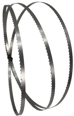 BomDog Bimetall-Bandsägeblatt, 2 Stück Für Bandsäge Bas250, Schneiden Von Holz, Metall, Kunststoff, 67–3/8 Zoll, 1712 Mm, Bandsägeblatt 1712 X 6,35 X 0,35 Mm, Tpi 6