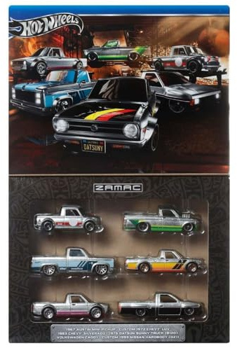 Ride on | Hot Wheels | Zamak Silber HRX57 | Multipack 6 Fahrzeuge