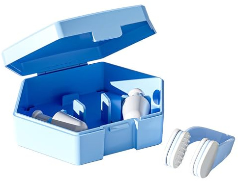 lomdung Tapones para los Oídos, Tapones Oidos Silicona Natacion, con Pinza de Nariz, Tapones Oidos Ruido Dormir con Caja, para Nadar, Surfear, Esnórquel y Otros Deportes Acuáticos