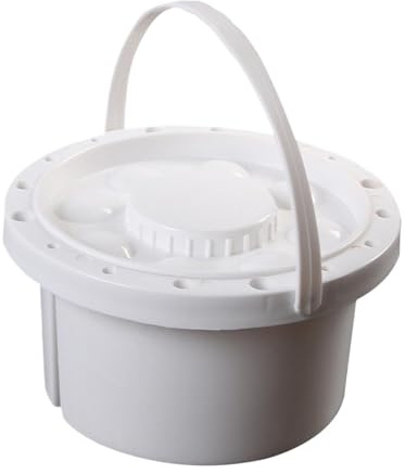 GIYXHU Paint Brush Washer 16 Hole Paint Brush Cleaner Rinser Brush Washing Tool Paint Bucket For Brush Cleaning Bucket