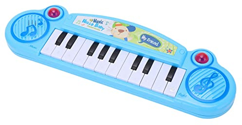 Acouto Kids Electronic Piano Keyboard 12 Tasten Elektronische Organ -Musikinstrumente Spielzeug für über Drei Jahre Altem Pink Die Produktfunktionen Zwei Elektronische Klavicis Elektronisch (BLUE)