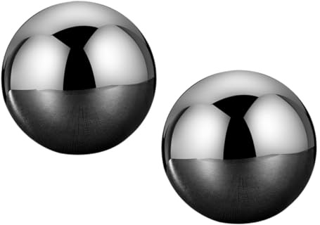 TOYANDONA Pierres à Glaçons Acier Inoxydable Réutilisables Sphères de Refroidissement pour Vin sans Rouille Dilution