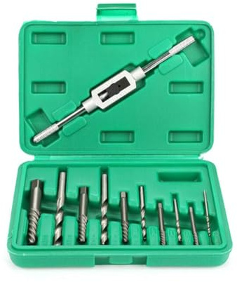 Estrattori Danneggiate – Kit Completo per Viti e Bulloni Rotti – Estrattore Viti Spanate in Acciaio H.S.S 4341#