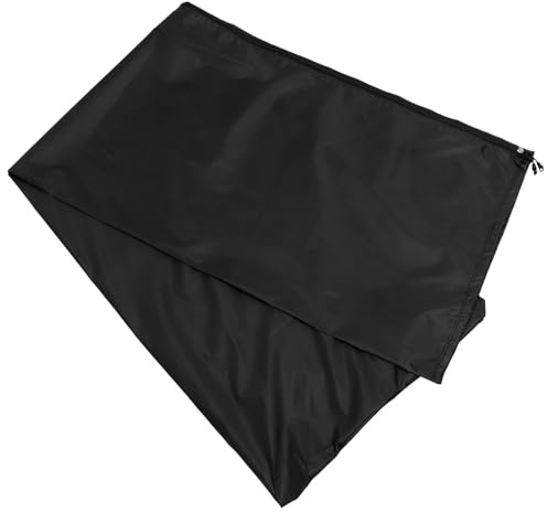 VILLCASE Funda para Parasol de Jardín Resistente al Agua Oxford Gruesa y Duradera Cubierta Protectora para Sombrilla Exterior Protección contra Polvo y Viento Color Negro