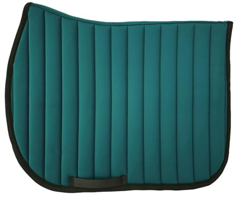 Chatonshen Tapis de Selle de Cheval, Tapis de Dressage, Coussin D'équitation Polyvalent, Tapis de Sudation pour L'entraînement, Les Compétitions Sportive, Vert