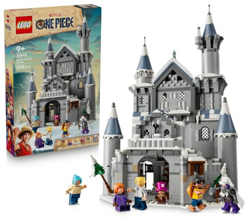 LEGO ONE PIECE Battaglia al Castello di Drum Giocattolo - Kit Modellismo con 6 Minifigure tra cui Luffy, Nami e Chopper - Decorazione per Cameretta - Regalo per Bambini e Bambine da 9 Anni - 75645