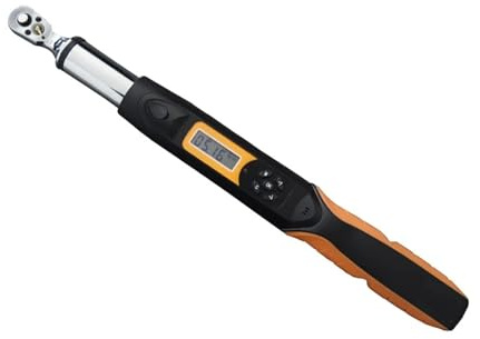 QZCX Chiave dinamometrica digitale, Chiave dinamometrica digitale 30N.m 3/8 Testa a cricchetto bidirezionale 36 denti Alta precisione 2%