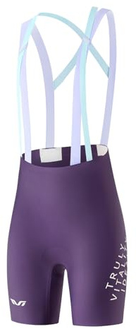 ROCKBROS TVI Cuissard à Bretelles Femme Rembourré Été pour Route VTT XS