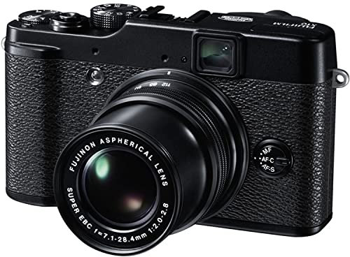Fujifilm X10 – Digital Camera (12 MP, Compact, 50.8/76.2 mm (2/3 inches), 4 X, 2 X, 7.1 – 28.4 mm) Black
