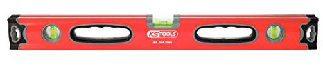 KS Tools 204.7100 Niveau aluminium à double semelle fraisée 1 m