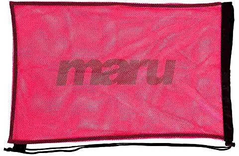 Maru Mesh Drawstring Swim Kit Bag, Pink