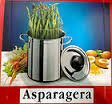 ASPARAGERA PENTOLA CON COPERCHIO PER ASPARAGI NOVA FRABOSK CM 16 INDUZIONE