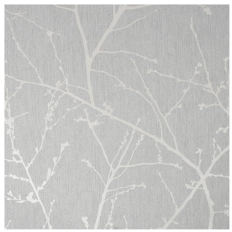 Superfresco Easy Innocence Branch Grey Wallpaper | Paste The Wall | Grey Trees | Eco-Friendly