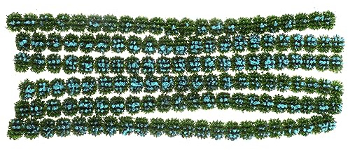 SAFIGLE 6pcs Simulated Shrub Strips Miniature Plants for Fairy Garden Decorations Artificial Shrub Model Used in Dollhouse Micro Landscape